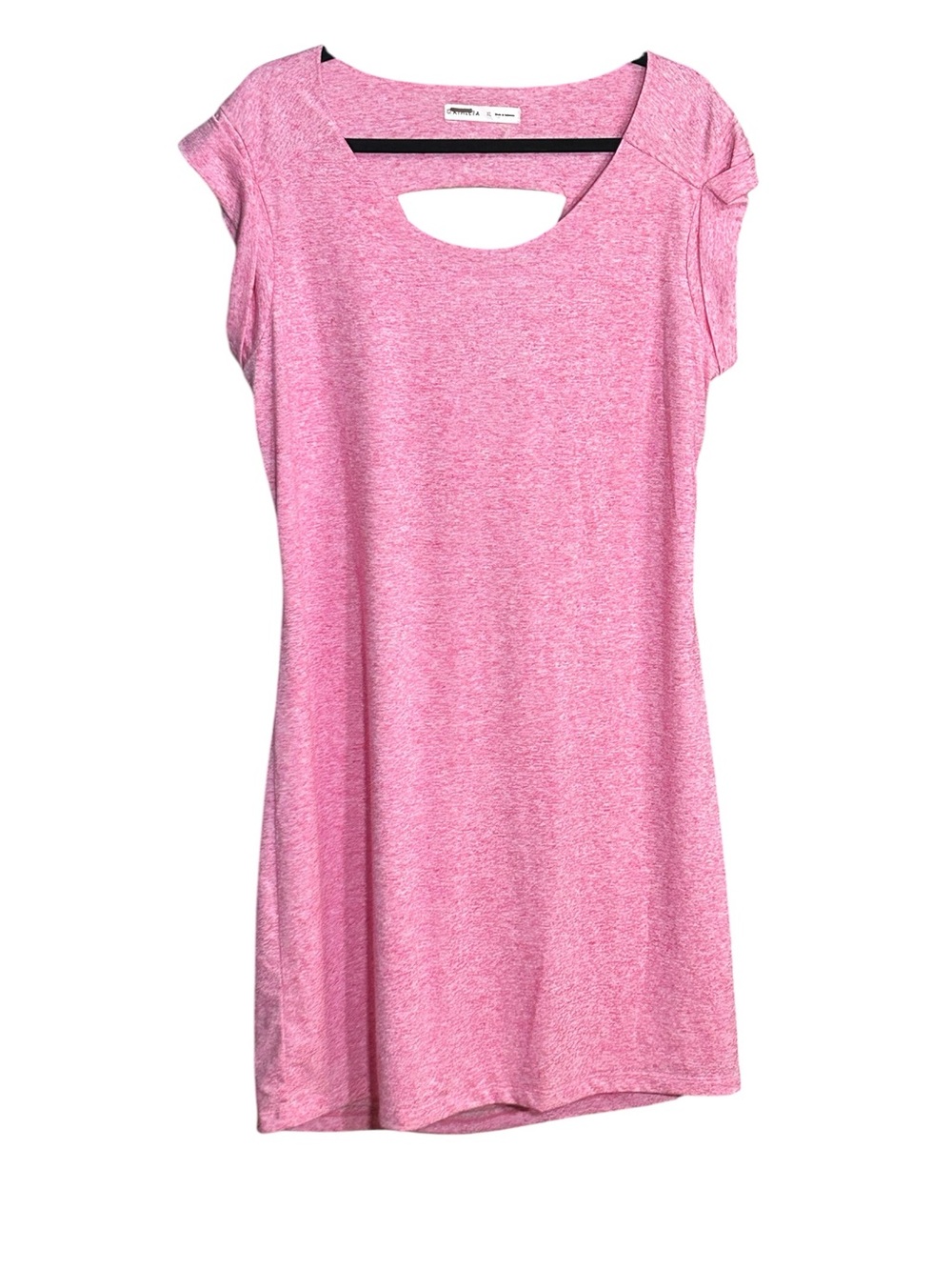 Athleta Pink Charisma Dress with back cut out